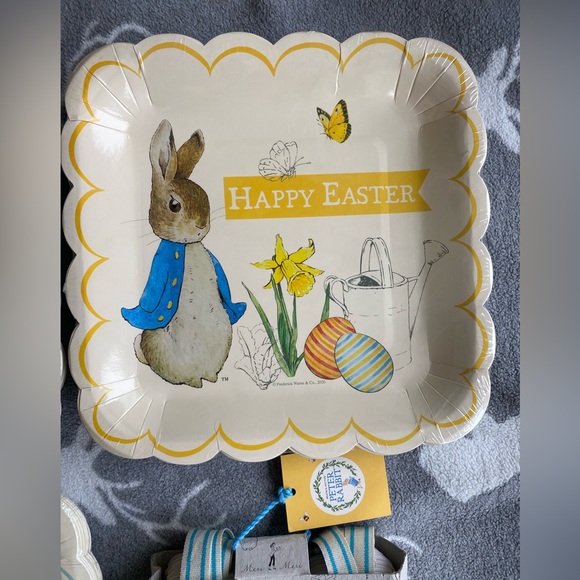 🐇 🪺🥕 Peter Rabbit Plates and Bags 🥕🪺🐇 - Picture 3 of 7